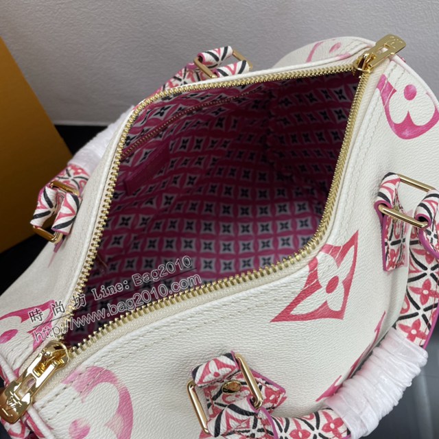 Lv路易威登2023專櫃新款Speedy Bandoulière25手袋 LV手提肩背女包 M22987 M23073 ydh5108